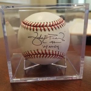 Sammy Sosa and Jake Peavy autographed major league